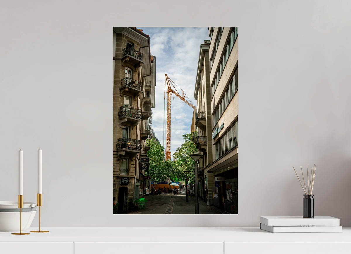 40 x 60 cm, Tirage photo métallisée sous Plexi acdc