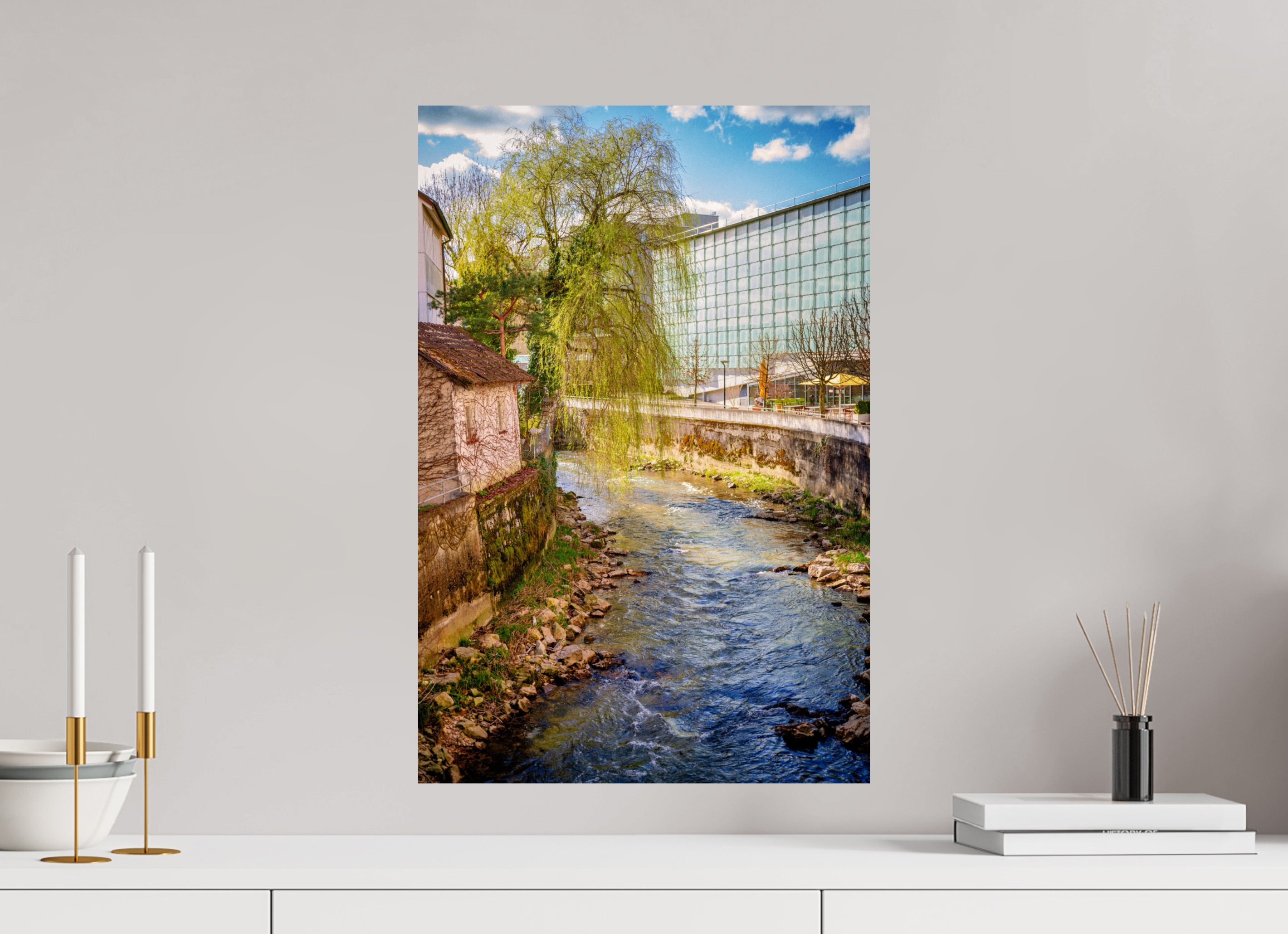 40 x 60 cm, Tirage photo métallisé sur papier Fuji Crystal Pearl Delémont en poésie