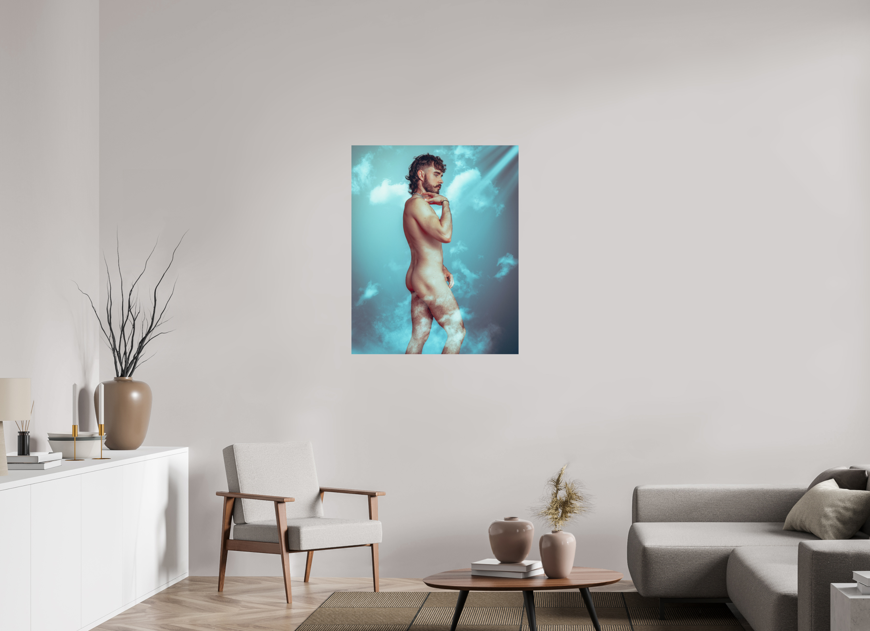 80 x 100 cm, ChromaLuxe HD Metal Print (Aluminum sublimé) Rêve Céleste