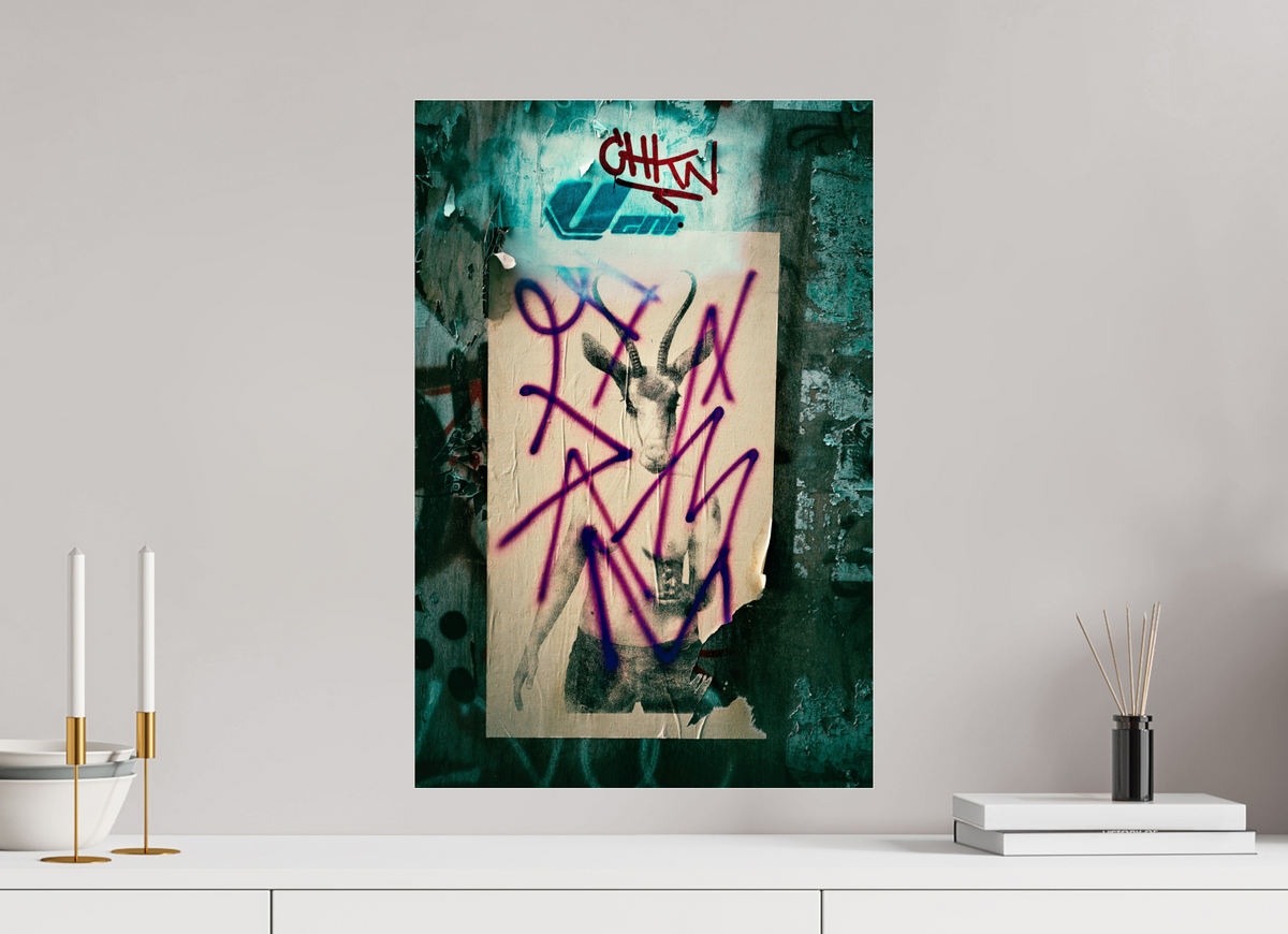 40 x 60 cm, Tirage photo métallisée sous Plexi ado
