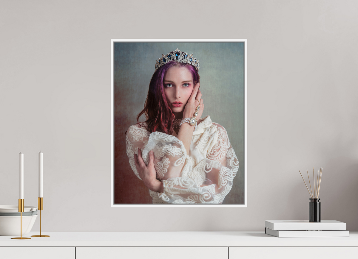 40 x 50 cm, Impression Fine Art sur Alu Dibond Fine art Baryta cadre 6mm Bâle blanc Éclat Royal - II