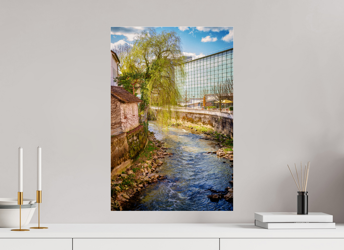 40 x 60 cm, Tirage photo métallisée sous Plexi sd