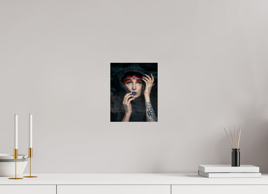 20 x 25 cm, ChromaLuxe HD Metal Print (Aluminum sublimé) The Witch
