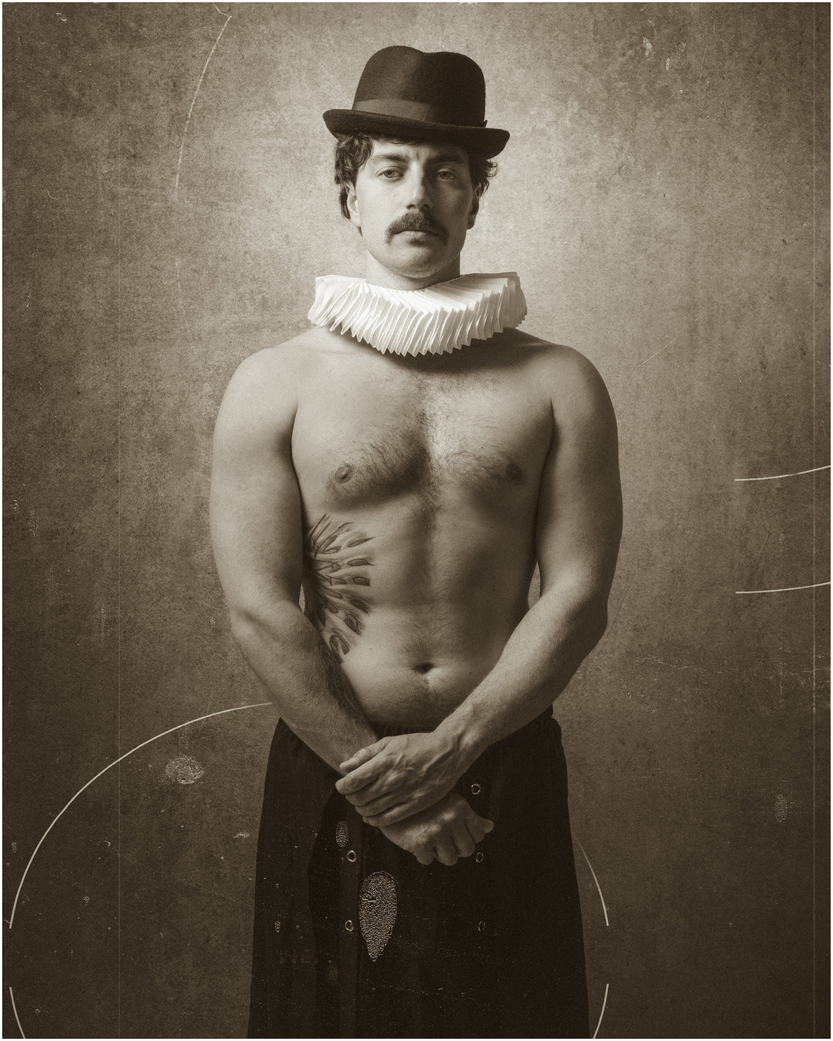 "Portrait Retrouvé 1837" - II, Photographie Fine Art  en édition limitée de Schakya Sinhara
