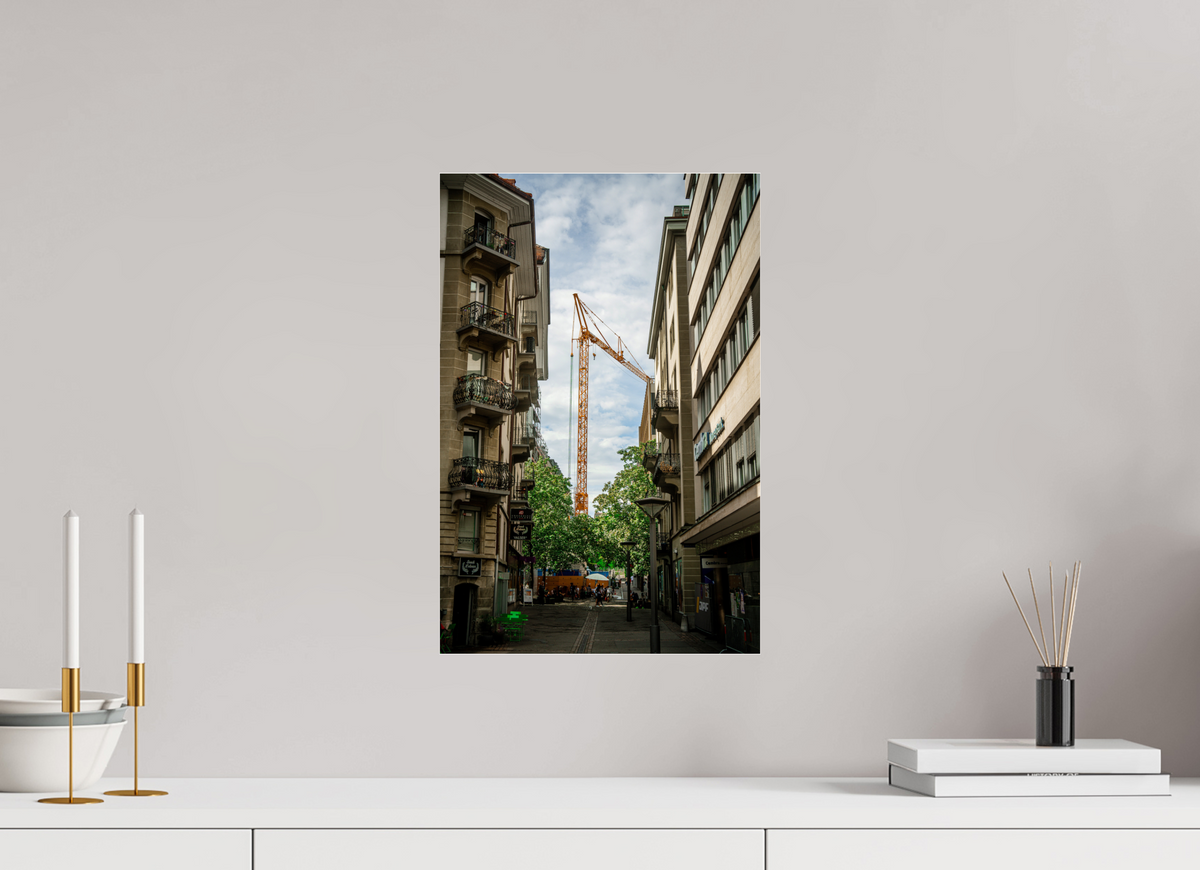 30 x 45 cm, Tirage photo métallisée sous Plexi acdc