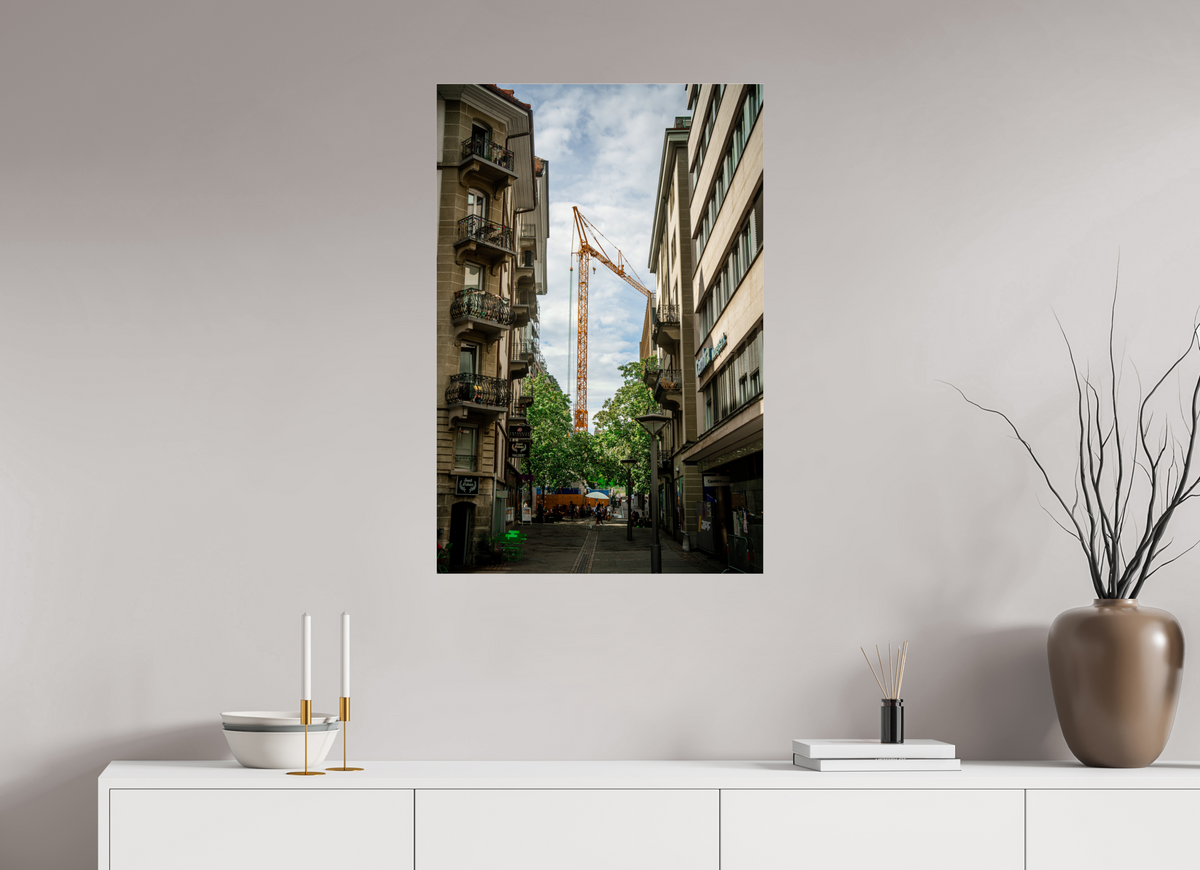 60 x 90 cm, Tirage photo métallisée sous Plexi acdc