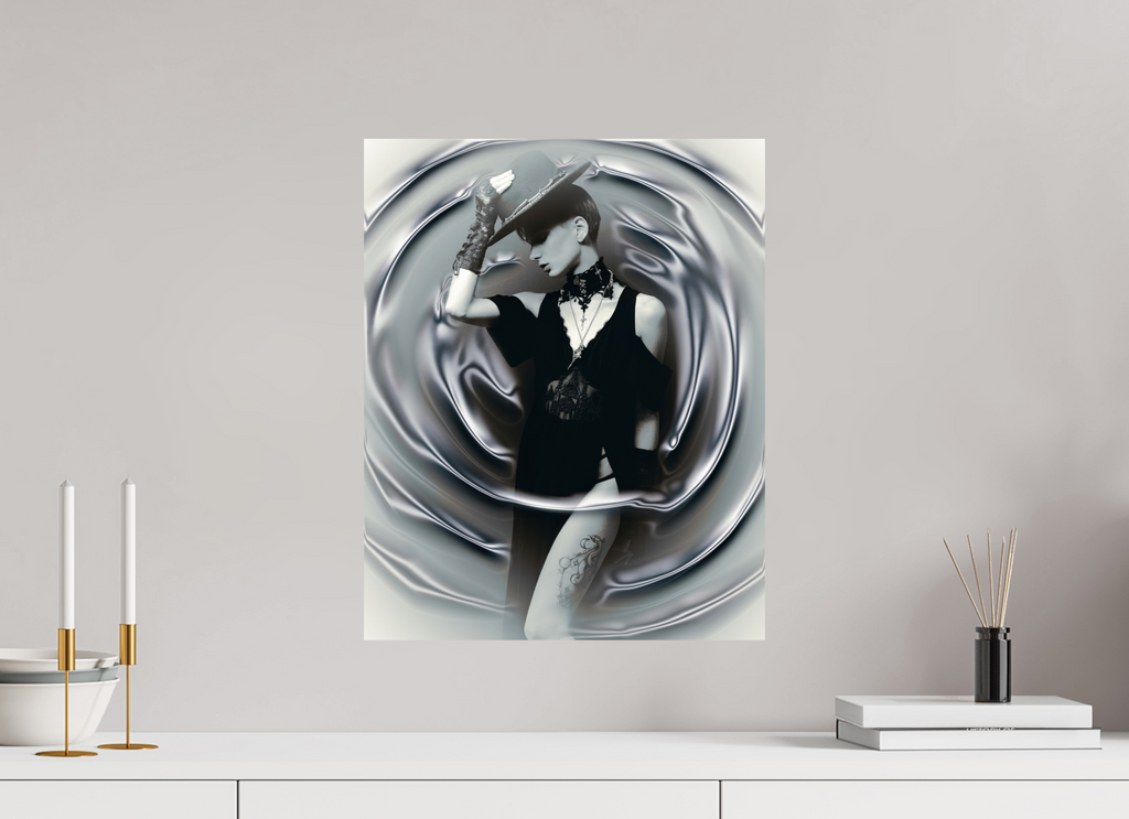 40 x 50 cm, ChromaLuxe HD Metal Print (Aluminum sublimé) Élégance Interdite - I